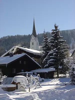 Hotel, Pension, Gasthof,, alpen, bergdorf, Embach